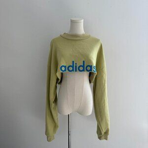 Adidas X Fear Of God  Essentials Cropped Crewneck Sweatshirt | Women’s Size M